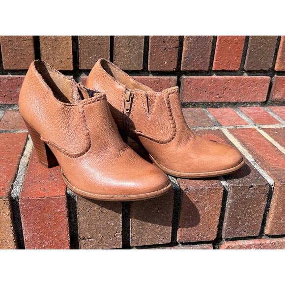 Jack Rogers Leather Kyle Pull on Ankle Boots/Booties Size 6.5 - Picture 4 of 13